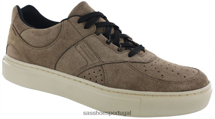 pt SAS homens versátil tênis de renda high street amêndoa 6L668531