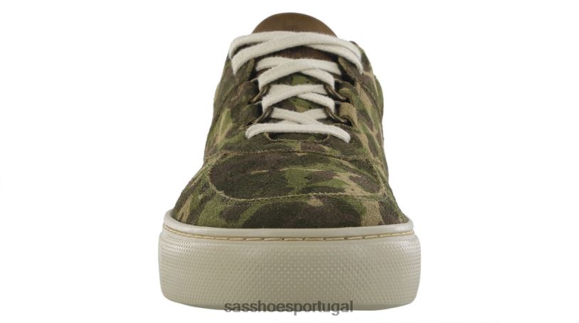 pt SAS homens versátil tênis de renda high street camuflado 6L668527