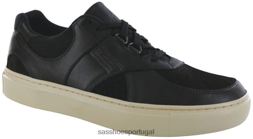 pt SAS homens versátil tênis de renda high street cinzas negras 6L668533