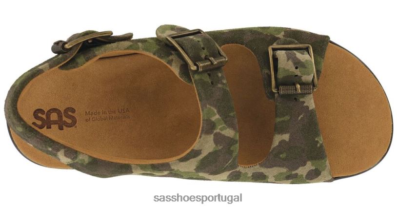 pt SAS homens versátil sandália de salto bravo camuflado 6L668537