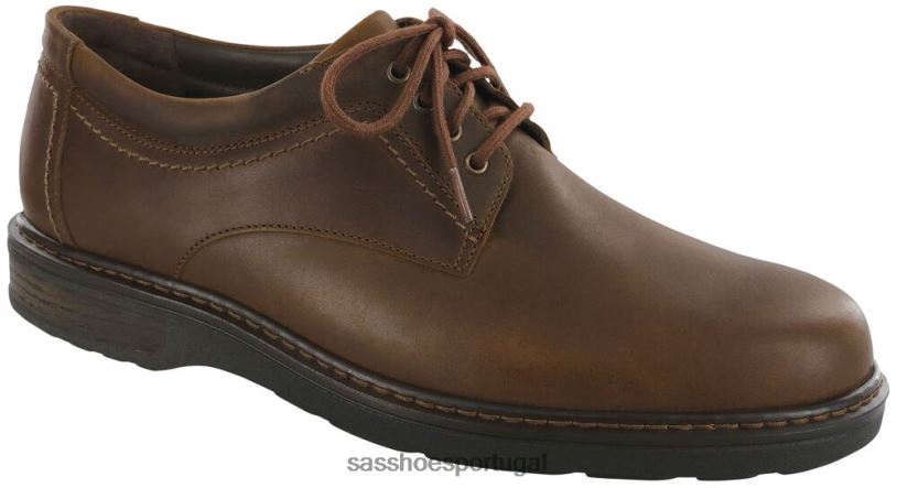 pt SAS homens inspirado aden lace up oxford marrom 6L668542