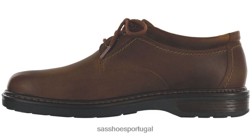 pt SAS homens inspirado aden lace up oxford marrom 6L668542