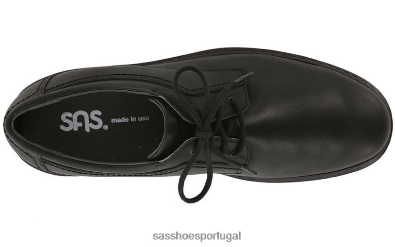 pt SAS homens inspirado aden lace up oxford preto 6L668543