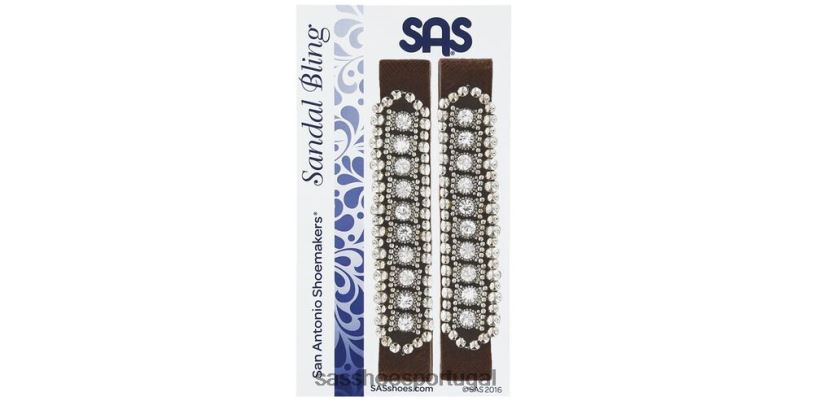 pt SAS mulheres inspirado bling - mira nogueira/platina 6L668455