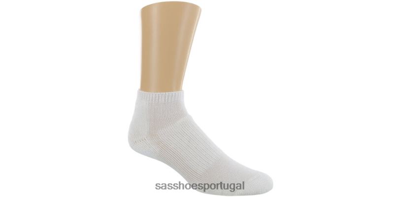 pt SAS mulheres aconchegante Thorlo Walking micro mini meias branco 6L668505