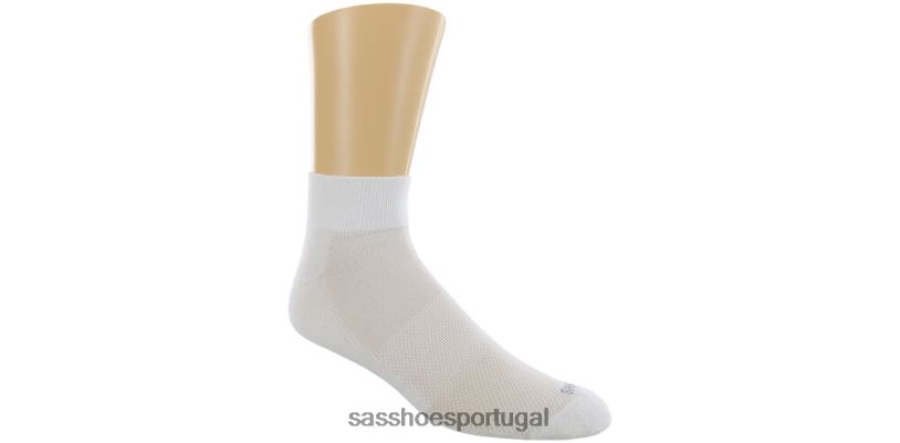 pt SAS mulheres aconchegante meias qtr branco 6L668461