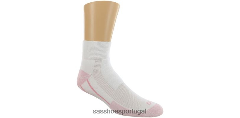 pt SAS mulheres aconchegante meias qtr walker branco 6L668494