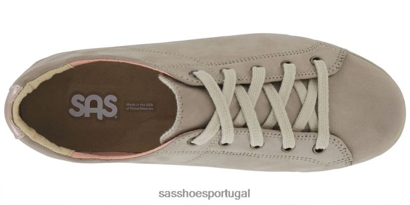 pt SAS mulheres energético solstício ii flat com cadarço deserto/taupe 6L668421