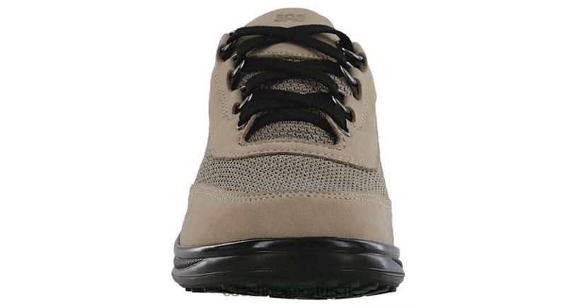 pt SAS mulheres energético tênis esportivo lux com cadarço taupe/pedra 6L66817