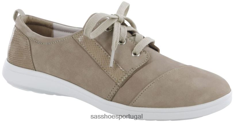 pt SAS mulheres energético tênis marnie com cadarço taupe/cobra 6L668286