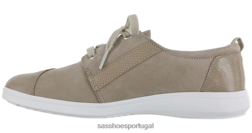 pt SAS mulheres energético tênis marnie com cadarço taupe/cobra 6L668286