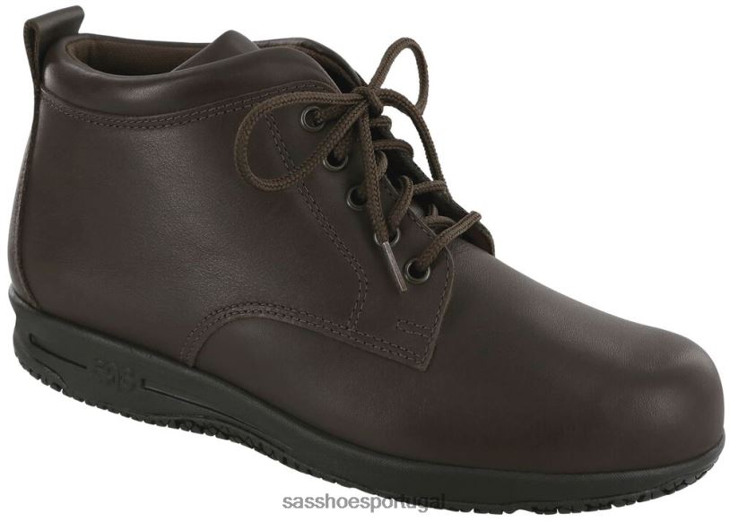 pt SAS mulheres versátil bota chukka Gretchen marrom escuro 6L668375