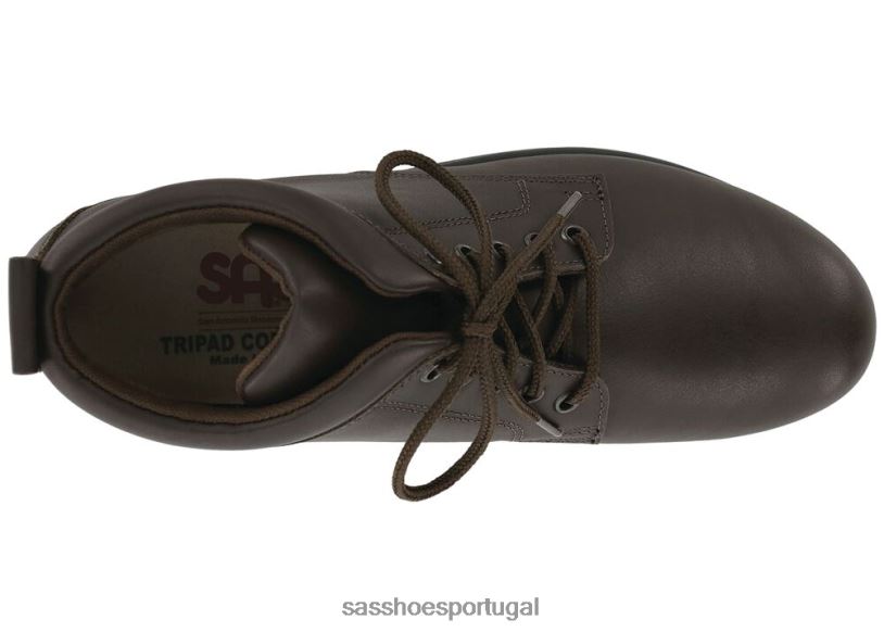 pt SAS mulheres versátil bota chukka Gretchen marrom escuro 6L668375