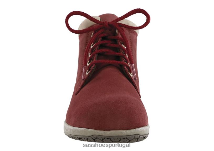 pt SAS mulheres versátil bota chukka Gretchen vermelho/taupe 6L668377