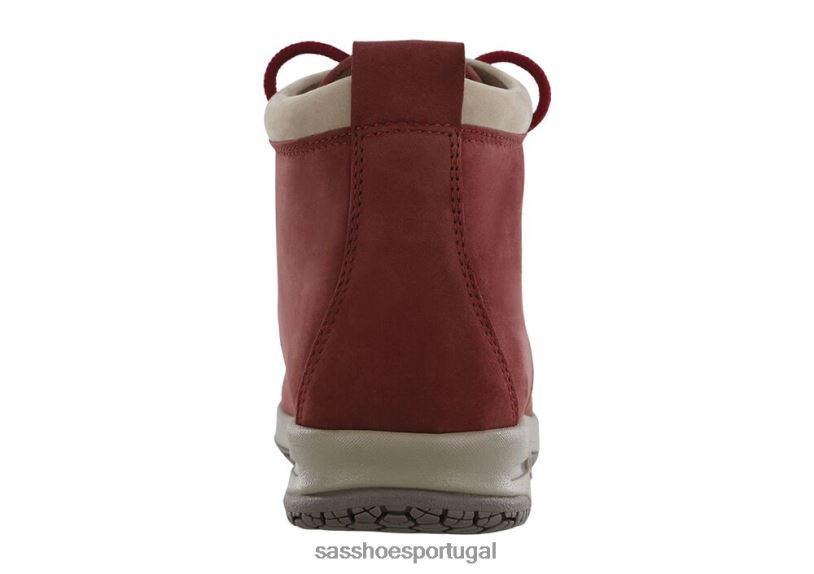 pt SAS mulheres versátil bota chukka Gretchen vermelho/taupe 6L668377