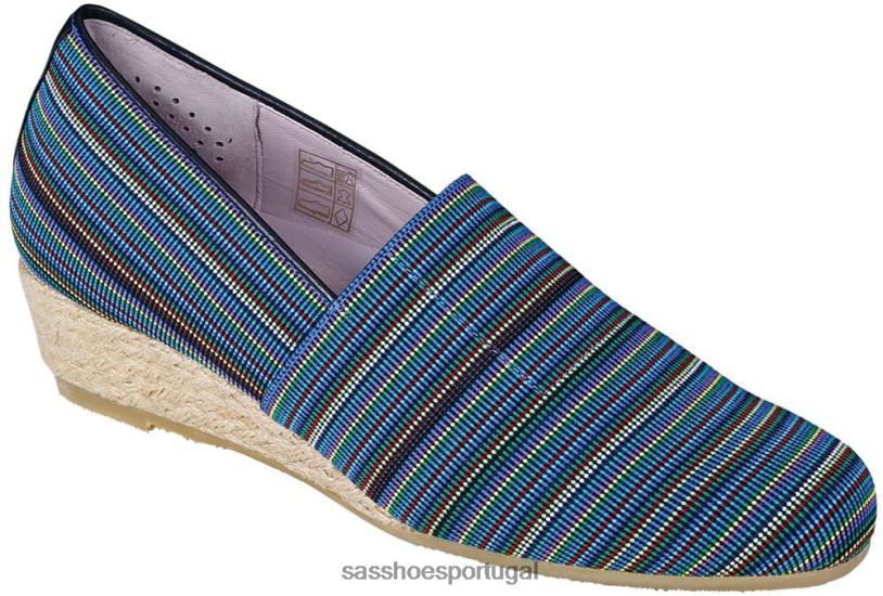 pt SAS mulheres versátil becky wedge sem salto azul claro 6L668397