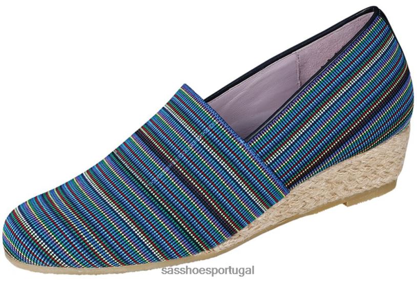 pt SAS mulheres versátil becky wedge sem salto azul claro 6L668397