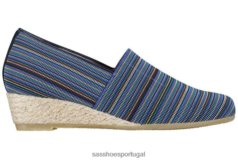 pt SAS mulheres versátil becky wedge sem salto azul claro 6L668397