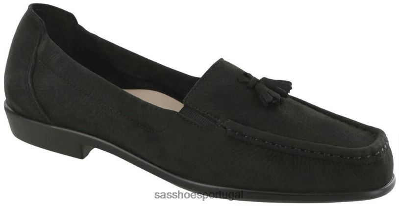 pt SAS mulheres versátil espero escorregar no mocassim Nero 6L668213