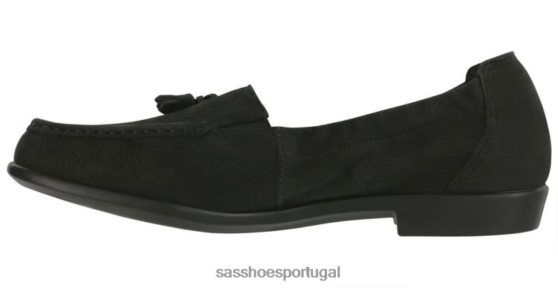 pt SAS mulheres versátil espero escorregar no mocassim Nero 6L668213