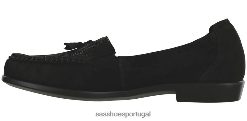 pt SAS mulheres versátil espero escorregar no mocassim ônix 6L668205