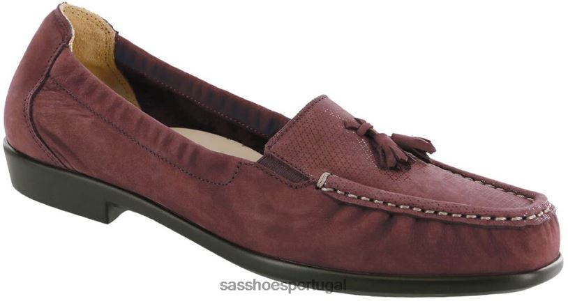 pt SAS mulheres versátil espero escorregar no mocassim vinho webster 6L668208