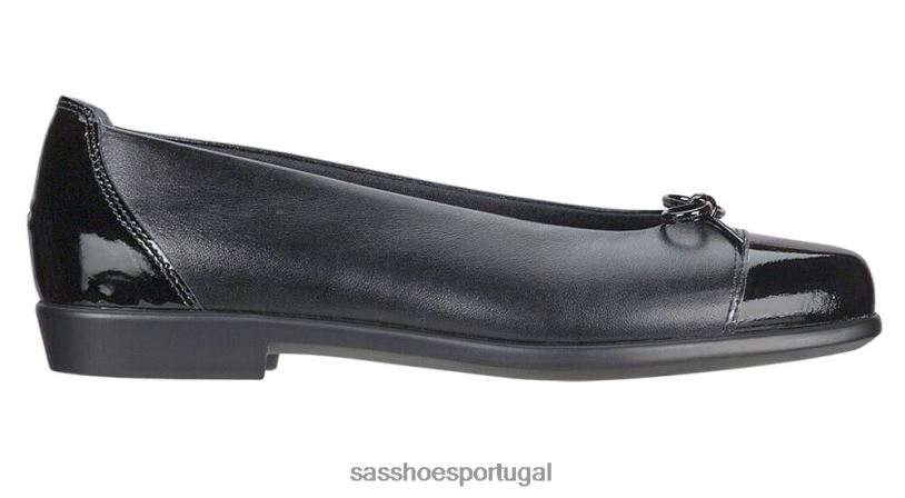 pt SAS mulheres versátil mocassim coco arco preto 6L668411