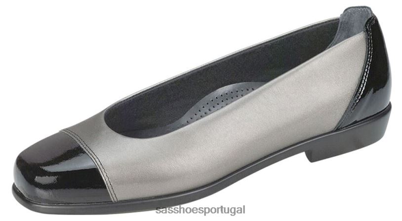 pt SAS mulheres versátil mocassim coco grafite 6L668391