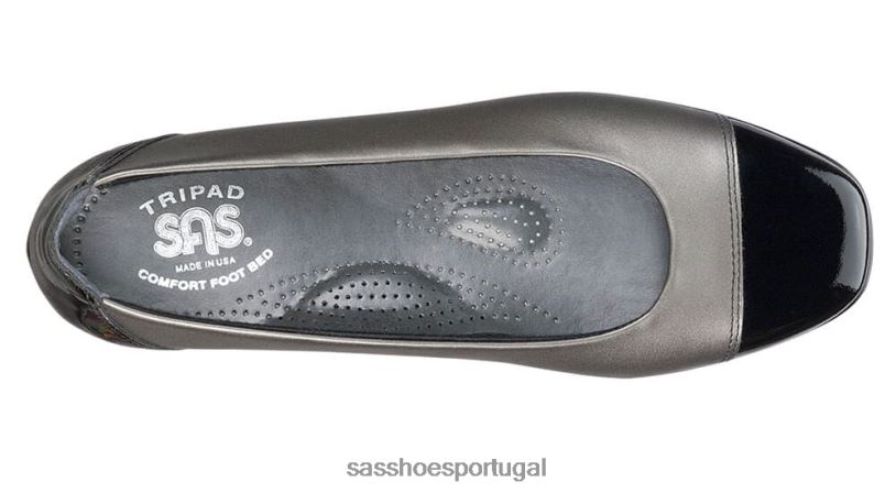 pt SAS mulheres versátil mocassim coco grafite 6L668391