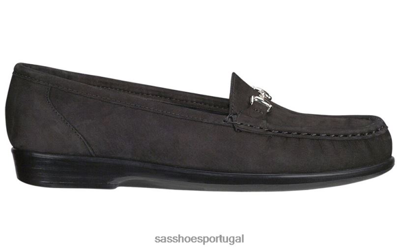 pt SAS mulheres versátil mocassim de metro nubuck carvão 6L668178