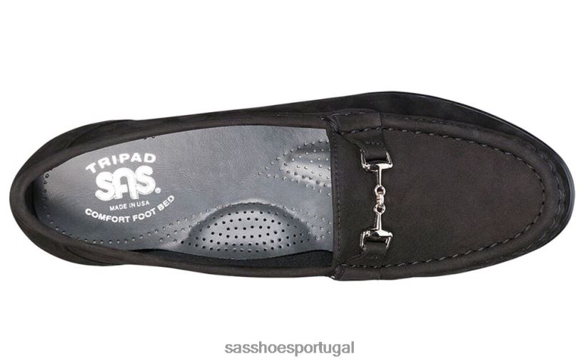 pt SAS mulheres versátil mocassim de metro nubuck carvão 6L668178