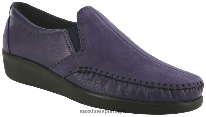 pt SAS mulheres versátil mocassim de sonho azul cósmico 6L668186