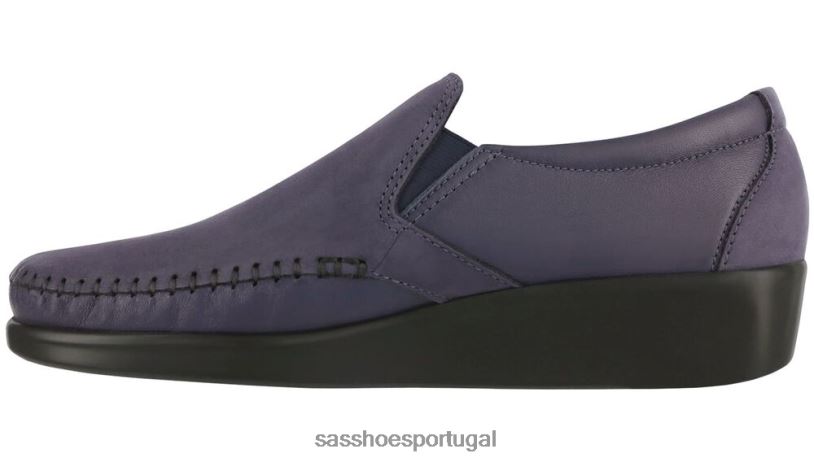 pt SAS mulheres versátil mocassim de sonho azul cósmico 6L668186