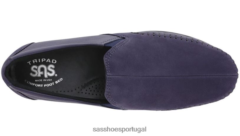 pt SAS mulheres versátil mocassim de sonho azul cósmico 6L668186