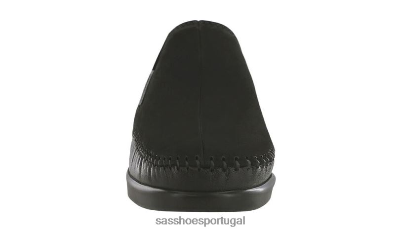 pt SAS mulheres versátil mocassim de sonho carvão preto 6L668188