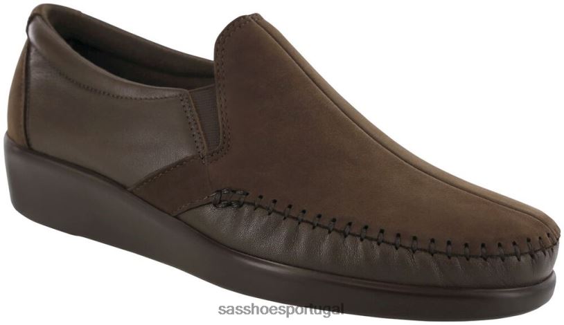 pt SAS mulheres versátil mocassim de sonho relva/café 6L668185