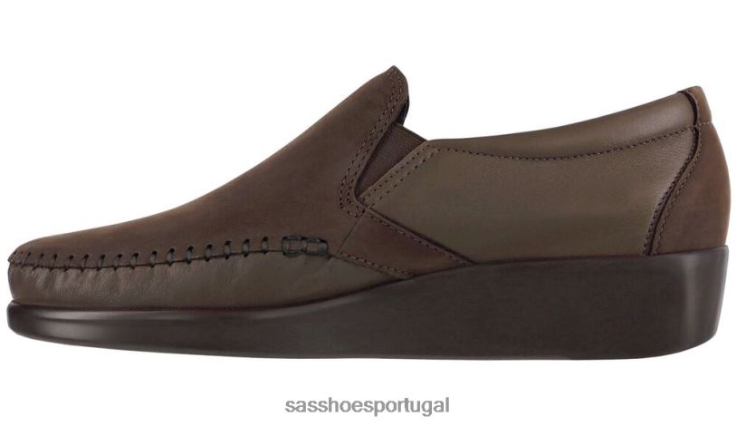 pt SAS mulheres versátil mocassim de sonho relva/café 6L668185