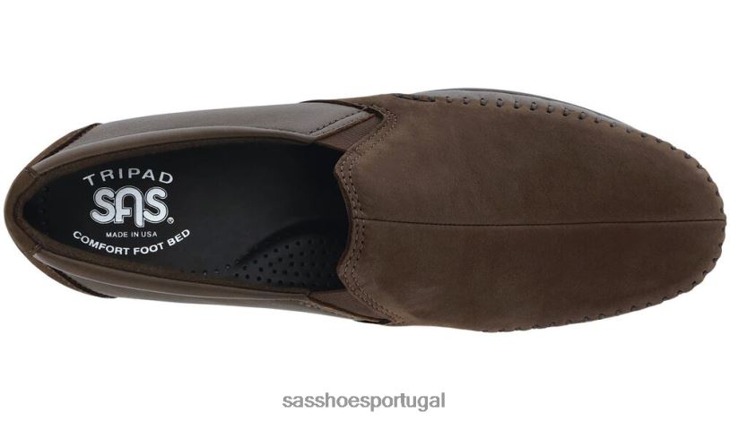 pt SAS mulheres versátil mocassim de sonho relva/café 6L668185