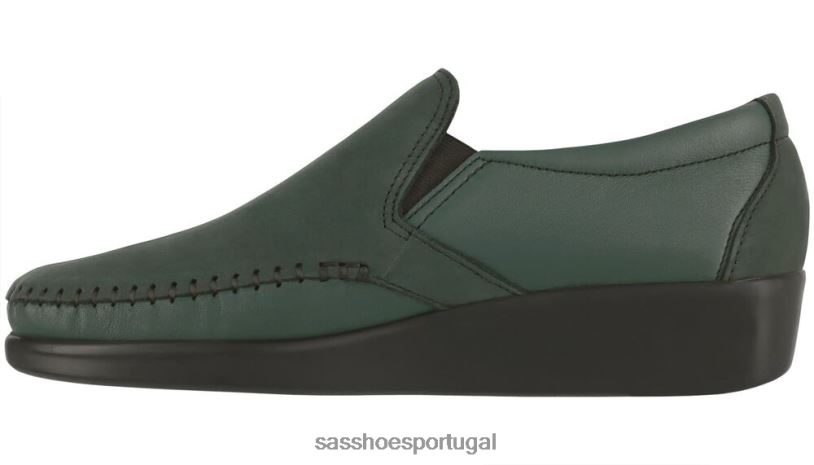 pt SAS mulheres versátil mocassim de sonho verde floresta 6L668187