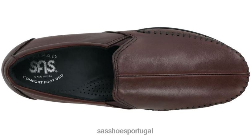 pt SAS mulheres versátil mocassim de sonho vinho 6L668179