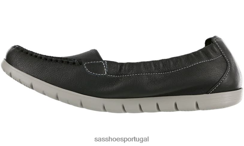 pt SAS mulheres versátil mocassim ensolarado preto 6L668222