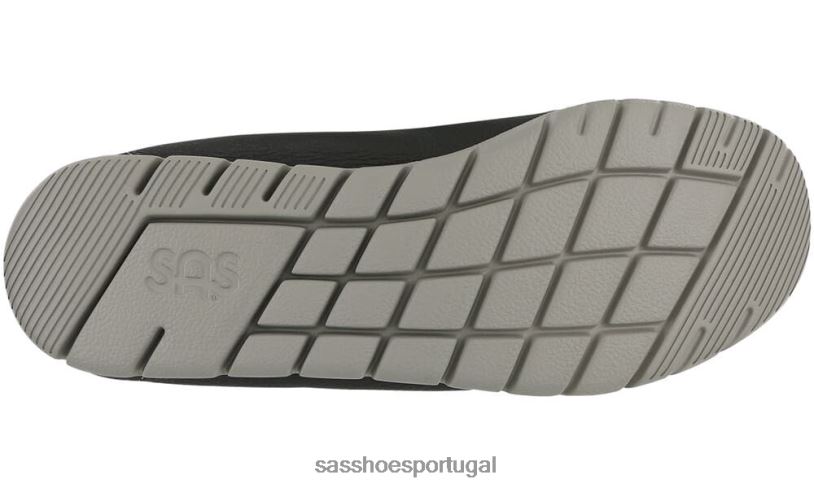 pt SAS mulheres versátil mocassim ensolarado preto 6L668222