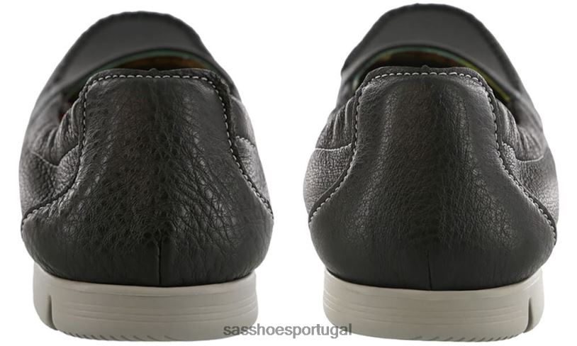 pt SAS mulheres versátil mocassim ensolarado preto 6L668222