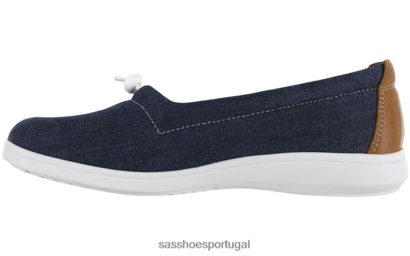 pt SAS mulheres versátil mocassim funk active slip-on Jean azul 6L668231