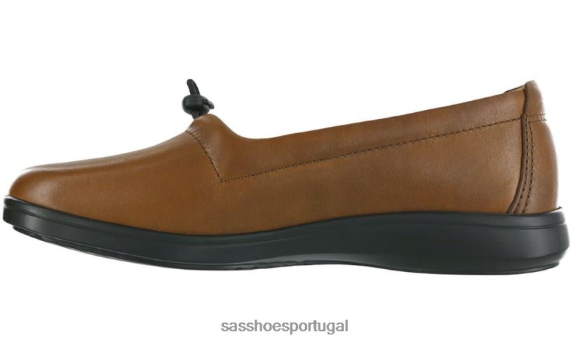 pt SAS mulheres versátil mocassim funk active slip-on bronzeado britânico 6L668258