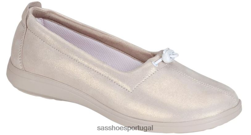 pt SAS mulheres versátil mocassim funk active slip-on ouro macio 6L668263