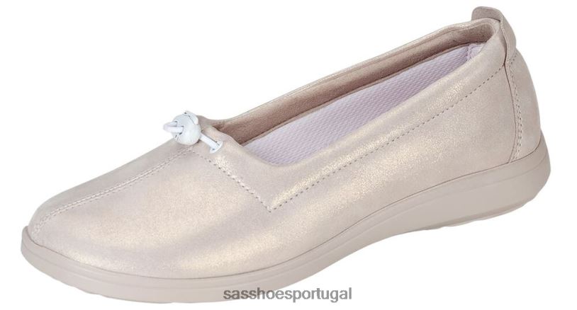 pt SAS mulheres versátil mocassim funk active slip-on ouro macio 6L668263