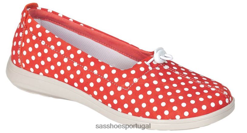 pt SAS mulheres versátil mocassim funk active slip-on ponto naranjo 6L668264