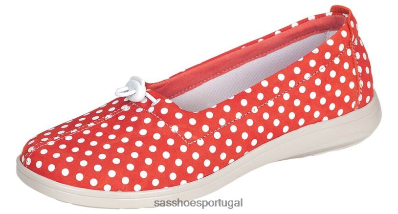 pt SAS mulheres versátil mocassim funk active slip-on ponto naranjo 6L668264