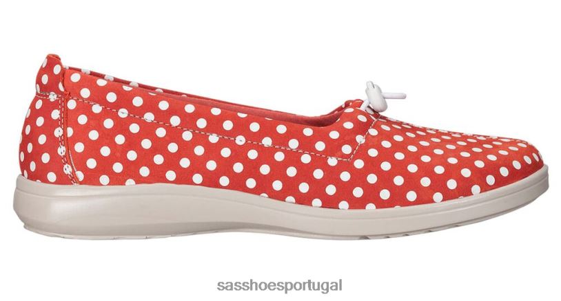 pt SAS mulheres versátil mocassim funk active slip-on ponto naranjo 6L668264